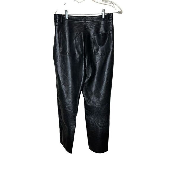 Wilfred Aritzia Melina Vegan Leather Pant in Black Size 8 - Picture 5 of 13